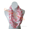 fashion sexy jersey knitted pink scarf chevron for autumn fall winter design cachecol,bufanda infinito,bufanda